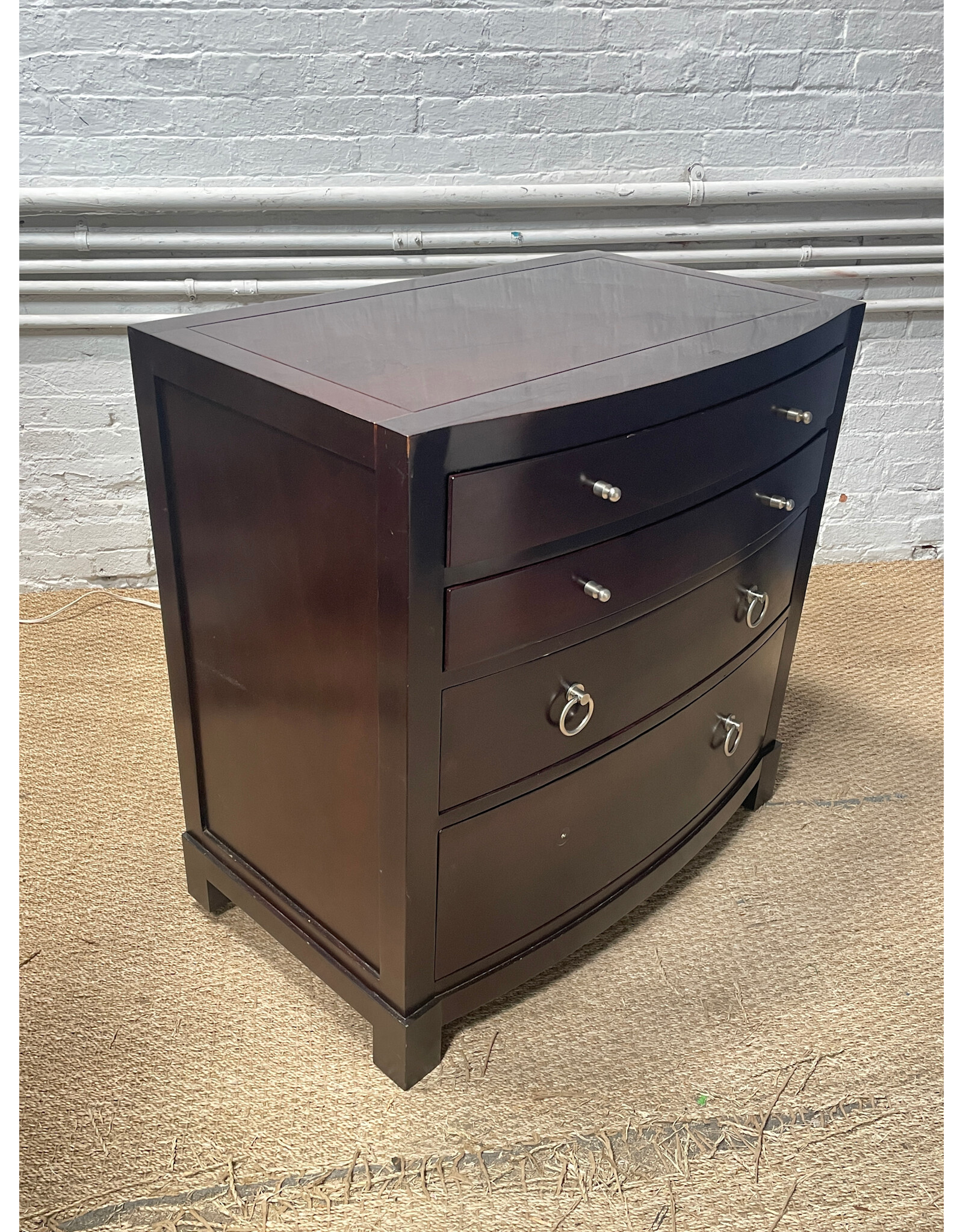 Baker Furniture Dark Brown Chest (missing knob)