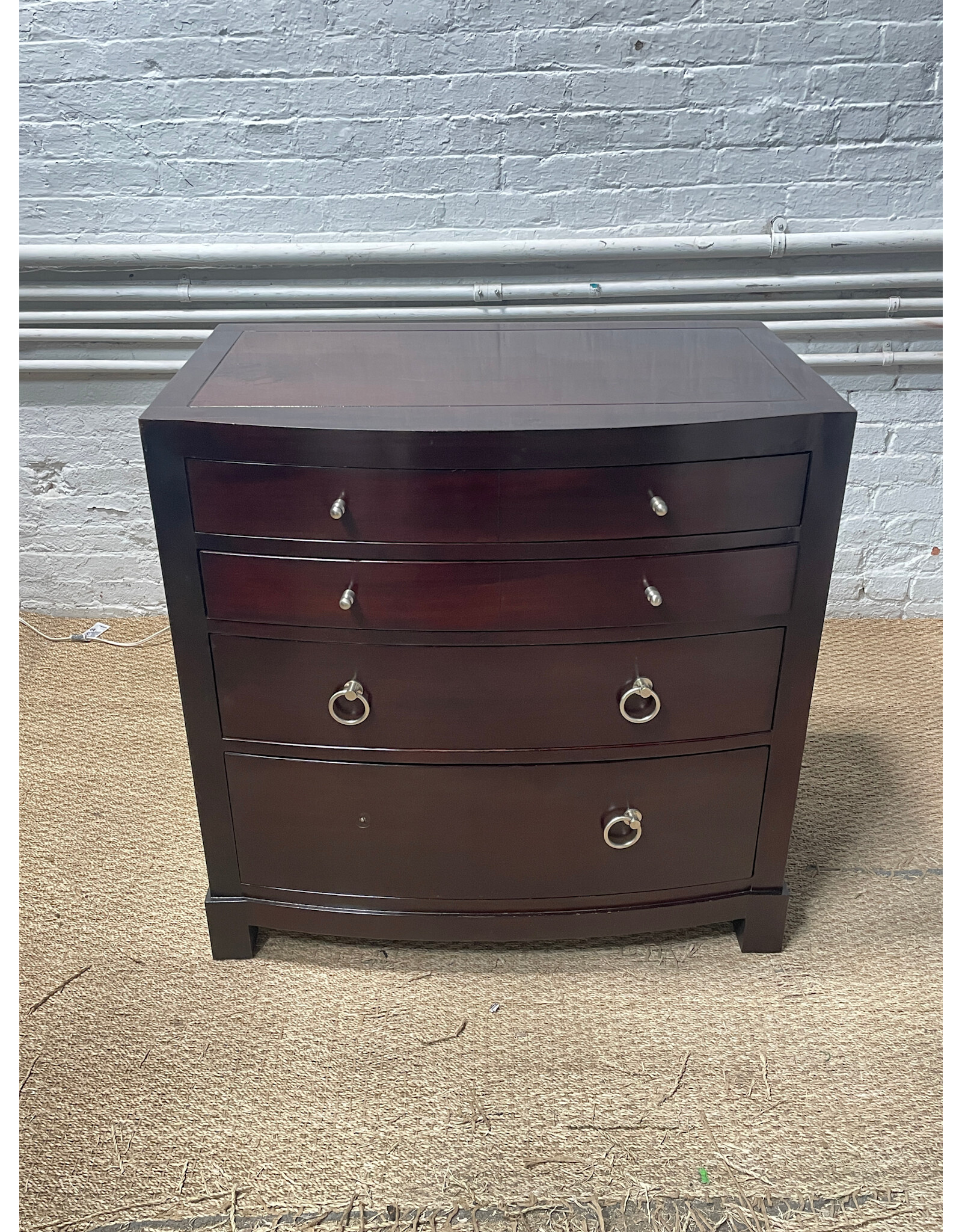 Baker Furniture Dark Brown Chest (missing knob)