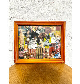 Life Without Horses...I Don't Think So!, framed collage