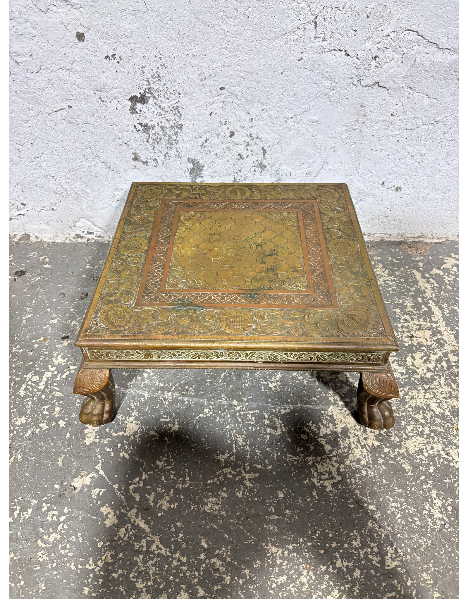Indian Brass Low Table
