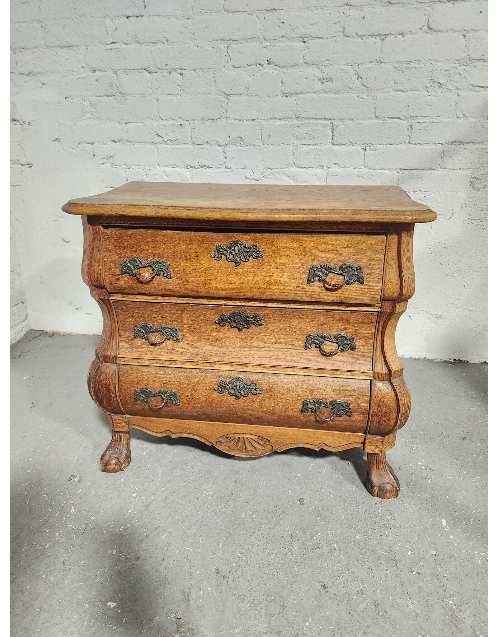 Antique Bombay Three Drawer Dresser