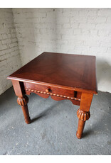 Wood Single Drawer Side Table