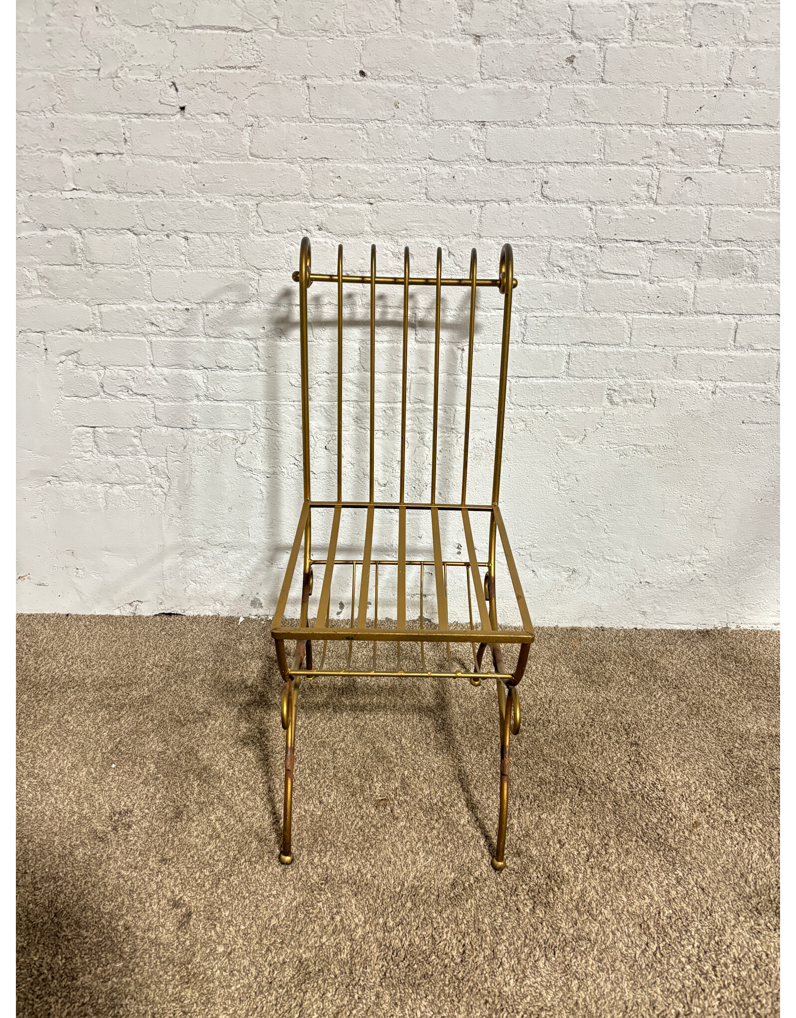 Italian Gilt Gold Chair