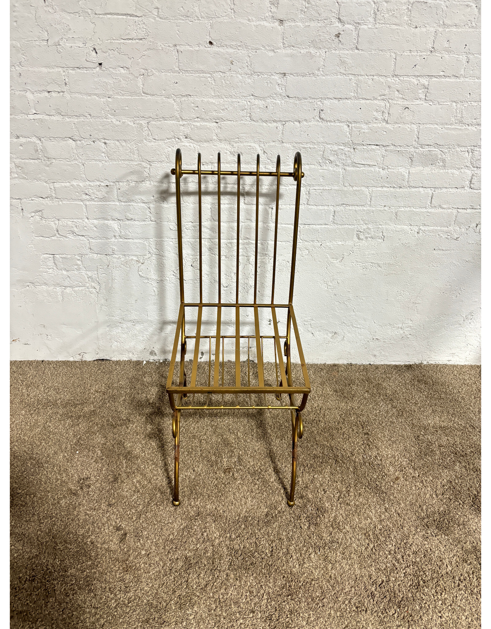 Italian Gilt Gold Chair