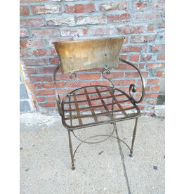 Arhaus Metal Garden Dining Armchair