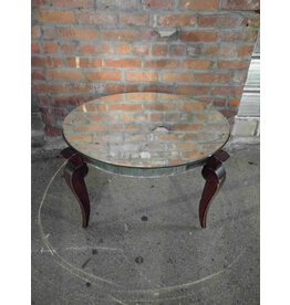 Mirrored Round Coffee Table