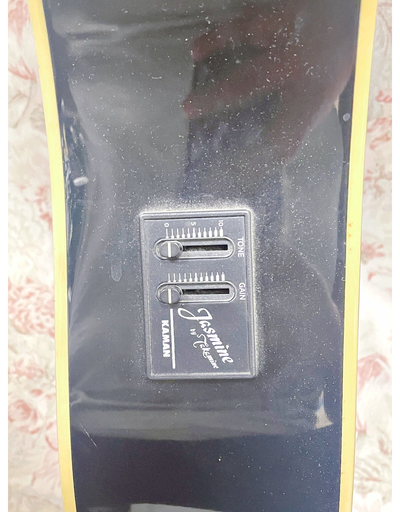 Takamine Jasmine ES-31-C Black Guitar