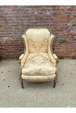Louis XVI Style Wing Back Chair