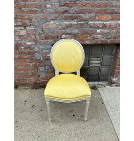 Louis XVI Style Medallion Back Dining Chairs