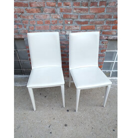 PostModern Botttega Side Chair by Frag in Leather