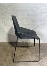 Vona Stackable Grey Conference Chair by Gresham for Nevins
