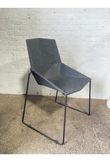 Vona Stackable Grey Conference Chair by Gresham for Nevins