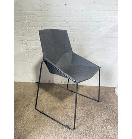 Vona Stackable Grey Conference Chair by Gresham for Nevins