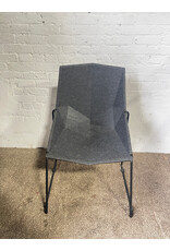 Vona Stackable Grey Conference Chair by Gresham for Nevins