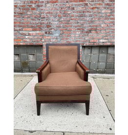 Fairfield Upholstered Brown Armchair