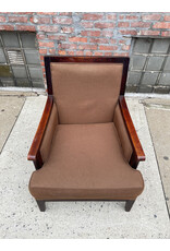 Fairfield Upholstered Brown Armchair