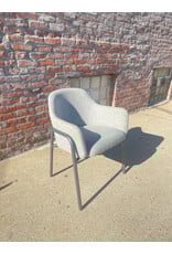 VG&P MT Club Chair in Grey with Metal Frame