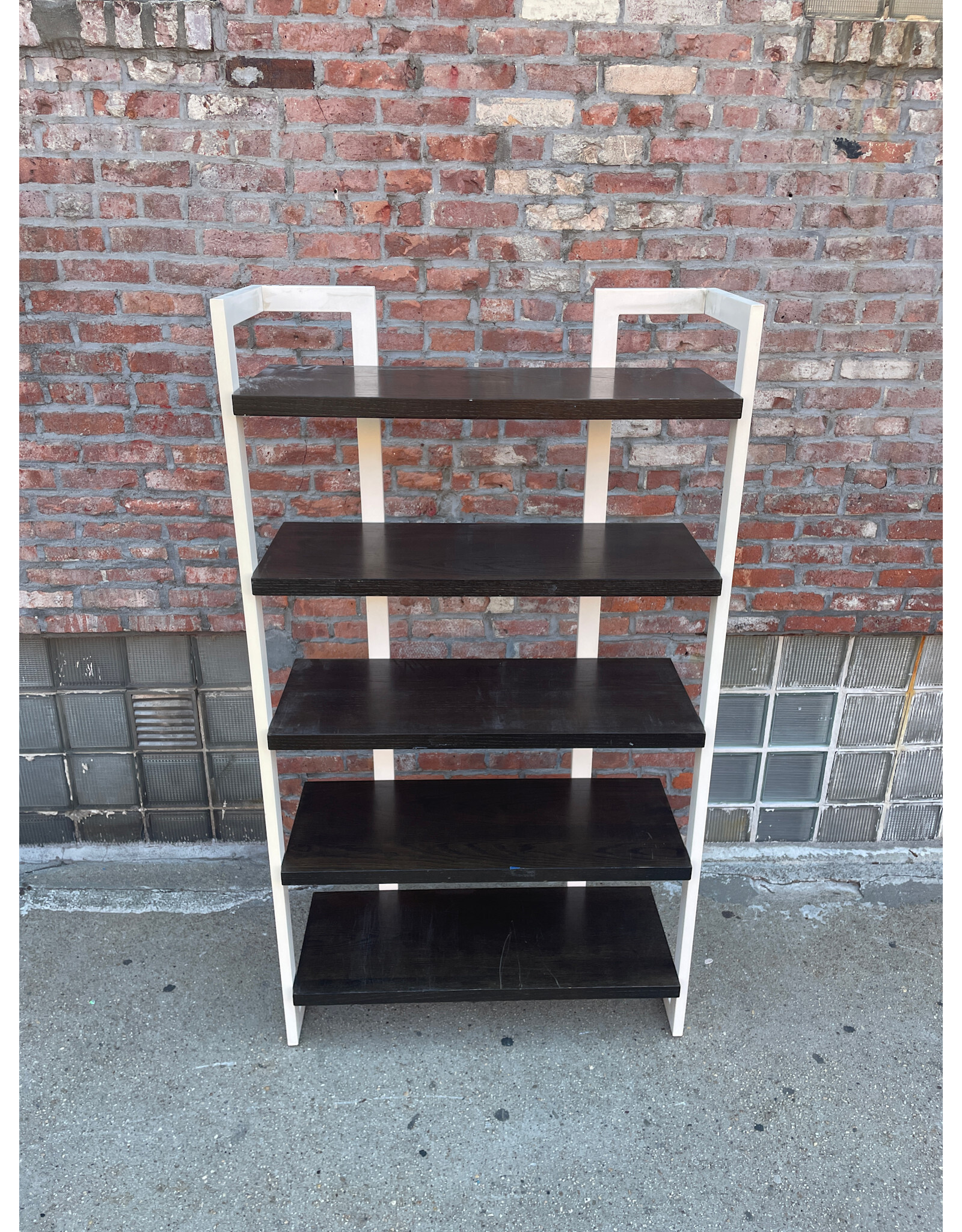 Forward Furniture Diamond Smoke  5 Shelf Bookcase