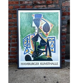 Framed Hamburger Kunsthalle Picasso Poster