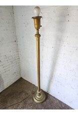Art Deco Onyx Base Torchiere Floor Lamp