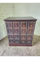 Bombay Company Faux Multi-Drawer Storage Cabinet