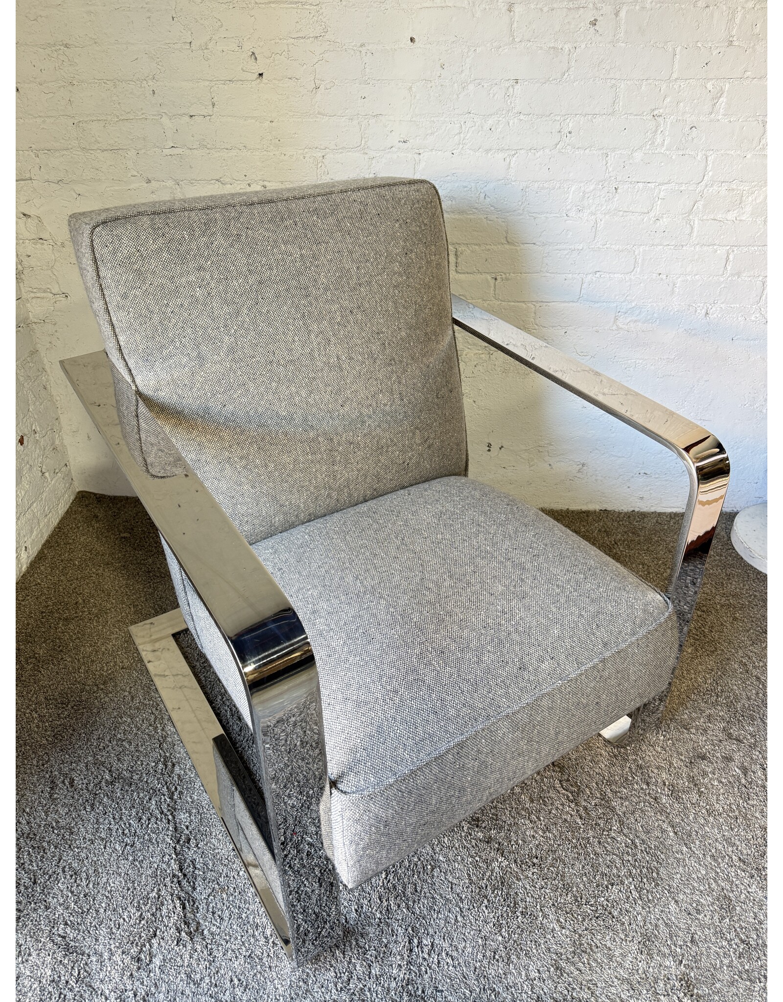 Ralph Lauren Style Modern Penthouse Bohemian Lounge Chair