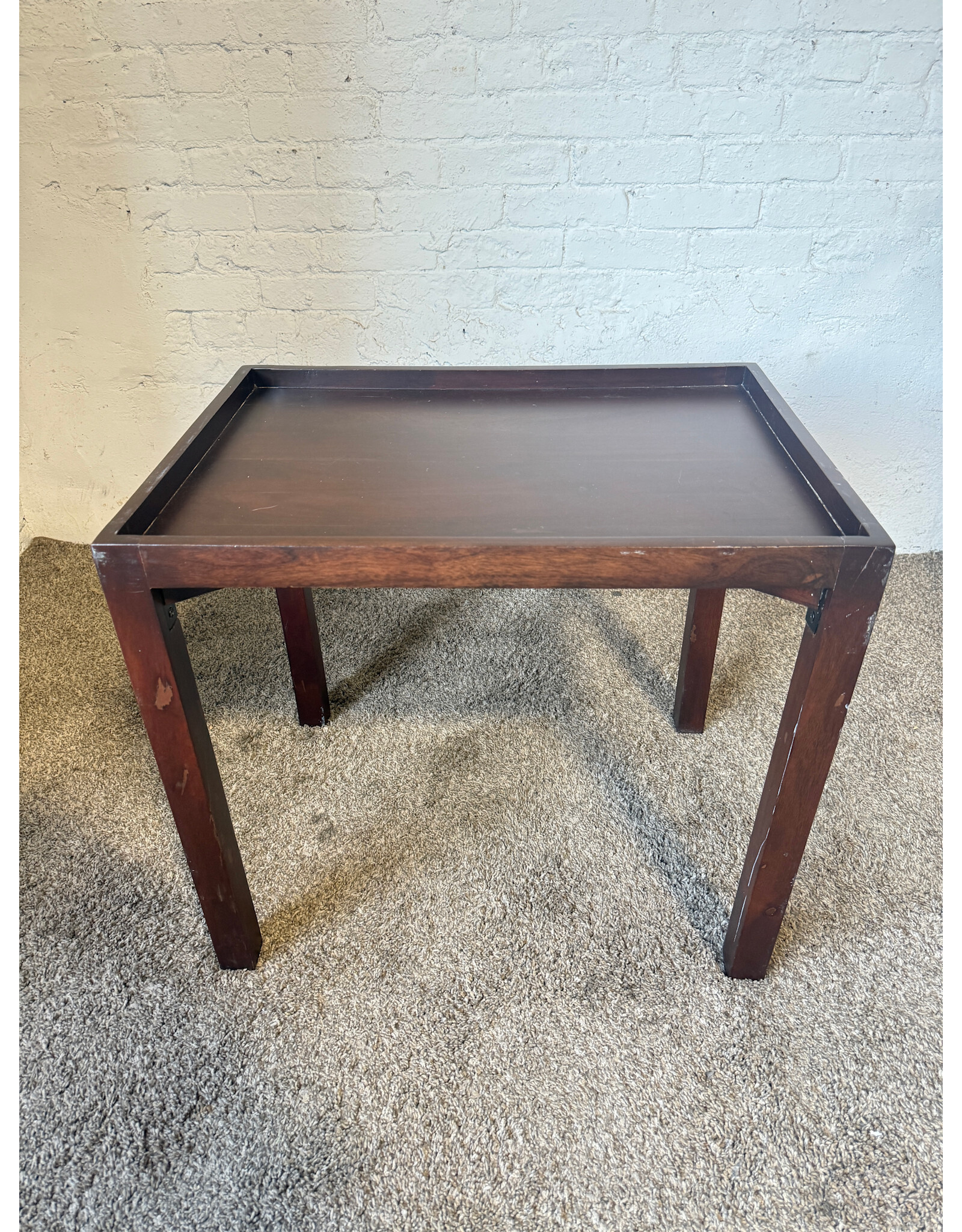 CB2 CB2 Ross Cassidy Wood Side Table