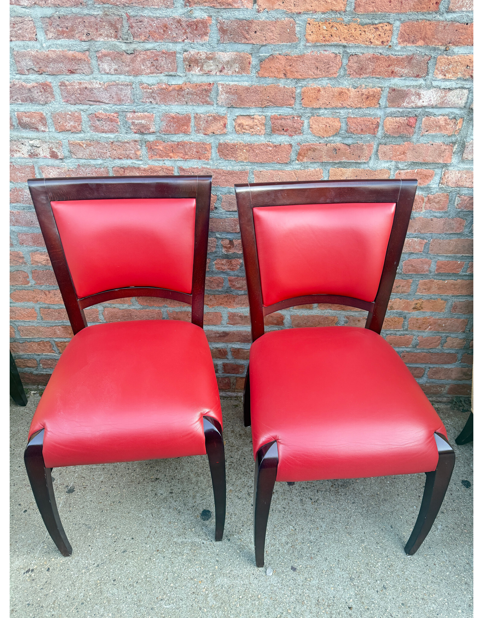Modern Red Dining Chairs