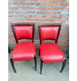PS Modern Red Dining Chairs