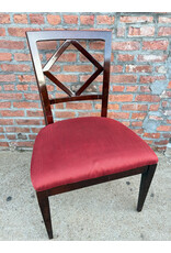 Diamond Back Red Upholstered