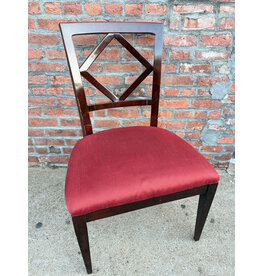 Diamond Back Red Upholstered