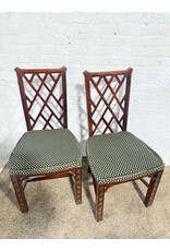 Chinese Chippendale Style Dining Side Chair
