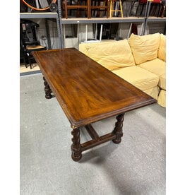 Antique French Oak Petite Size Dining Table