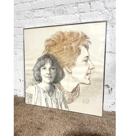 Framed Drawing by Arthur Herschel Lidov, sgnd