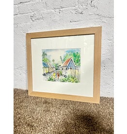 Barbados, framed print, sgnd Chapman Lane
