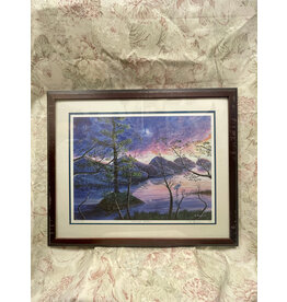 Moonlight Wolves edition 703/1900 by Eli Thomas, Framed print