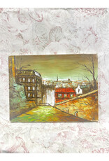 Late Night Stroll, Painting on Canvas