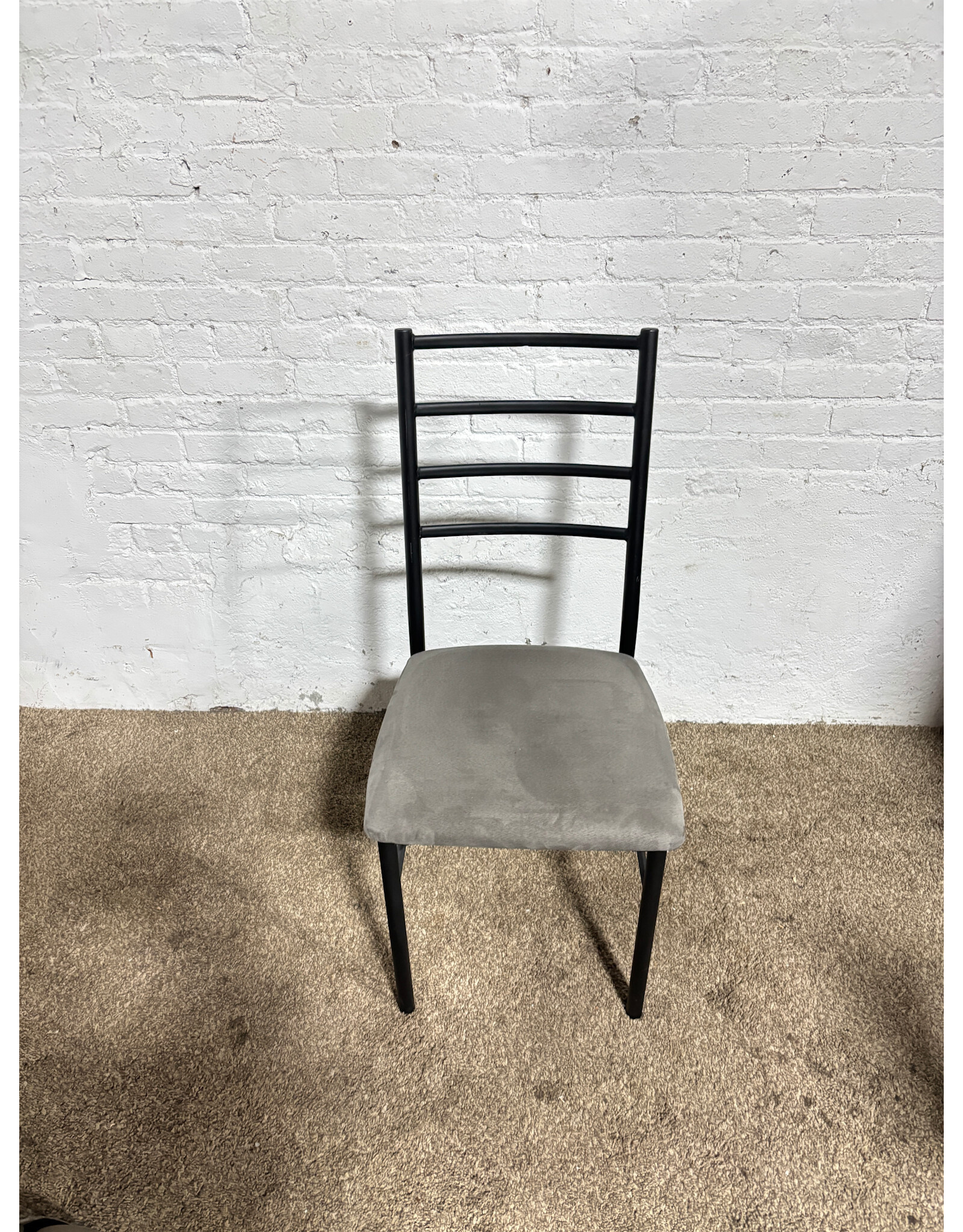 Ladder Back Black Dining Chairs