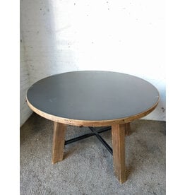 Solid Wood Large Round Dining Table