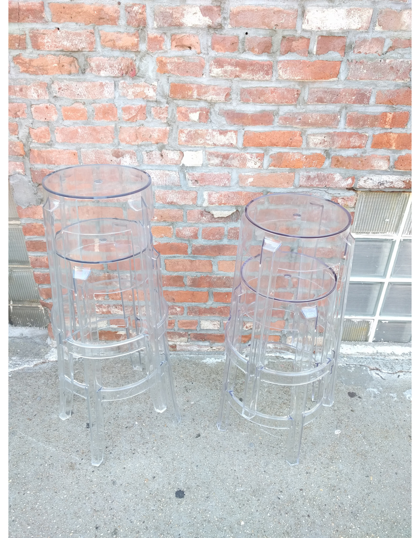 Acrylic Clear Modern Stool