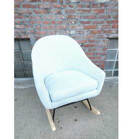 Diya Modern Upholstered Rocking Chair by Inspired Home