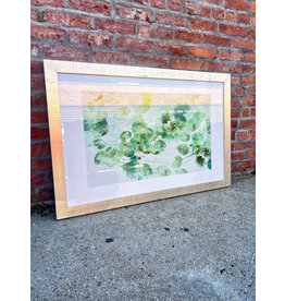 Watercolor Eucalyptus I, framed print