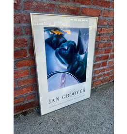 Jan Groover at the Museum of Modern Art, framed exhibition poster