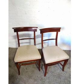 Twisted Back Side Mahogany, Niagara Dining Chair