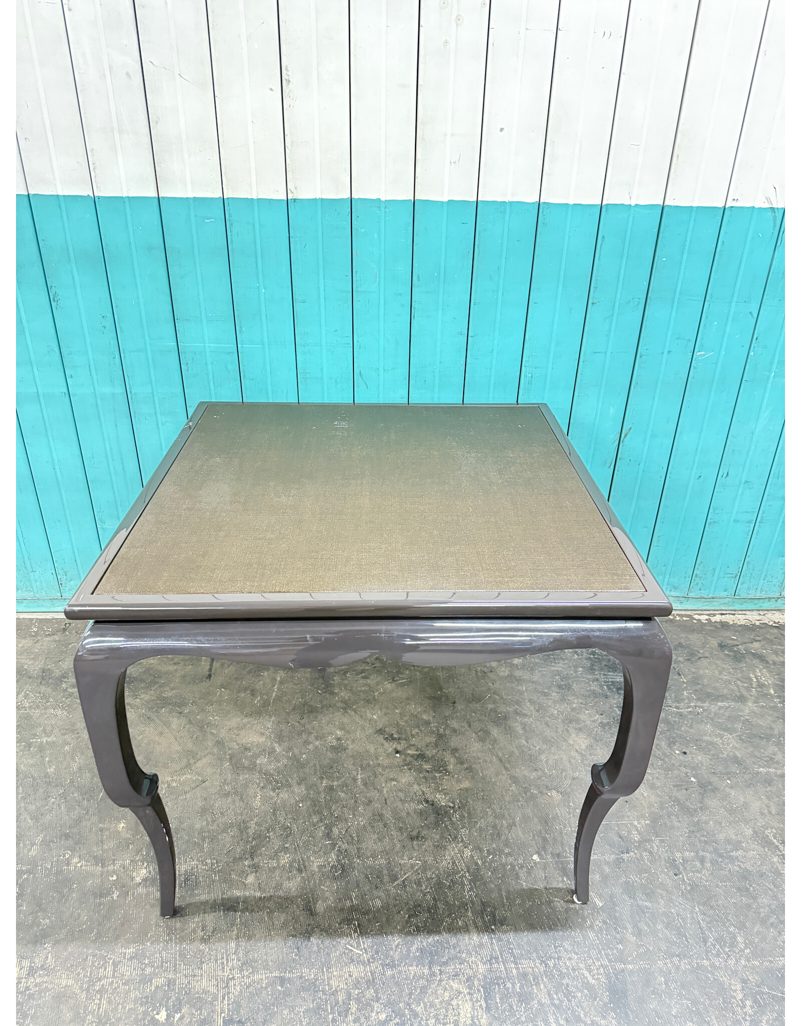 John Boone Grey Dining Table, Removable Top