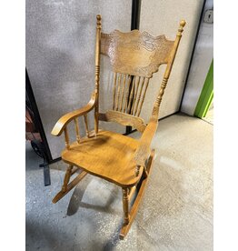 Country Oak Rocking Chair