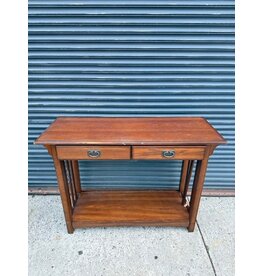 Antique Mission Style Console