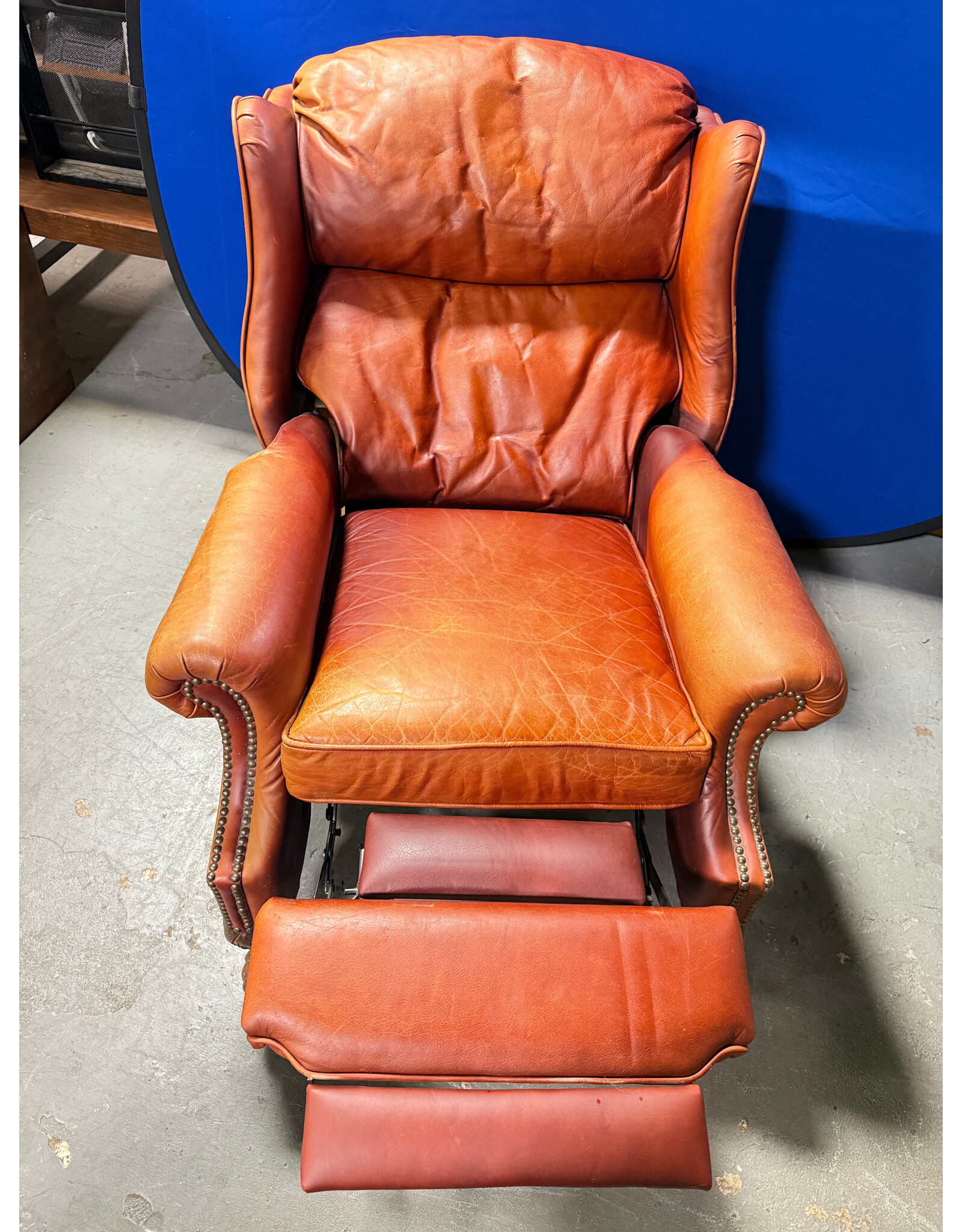 BarcaLounger Brown Leather Recliner