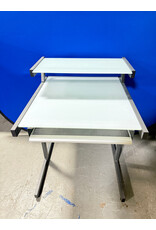 Z-Line Glass Computer Desk