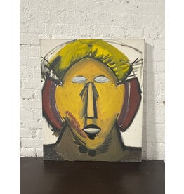 Selfie, oil on canvas